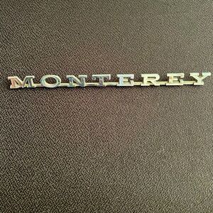 VTG 1958 Mercury Monterey Chrome Emblem